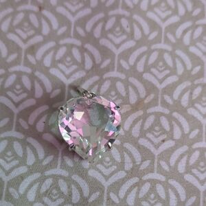 Elegant Silver Heart Pendant